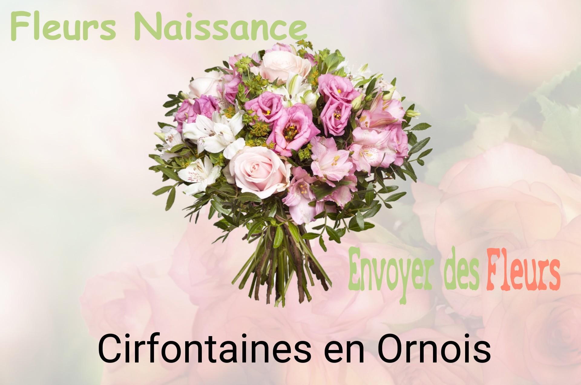 Bouquet de fleurs de naissance livré à Cirfontaines-en-Ornois